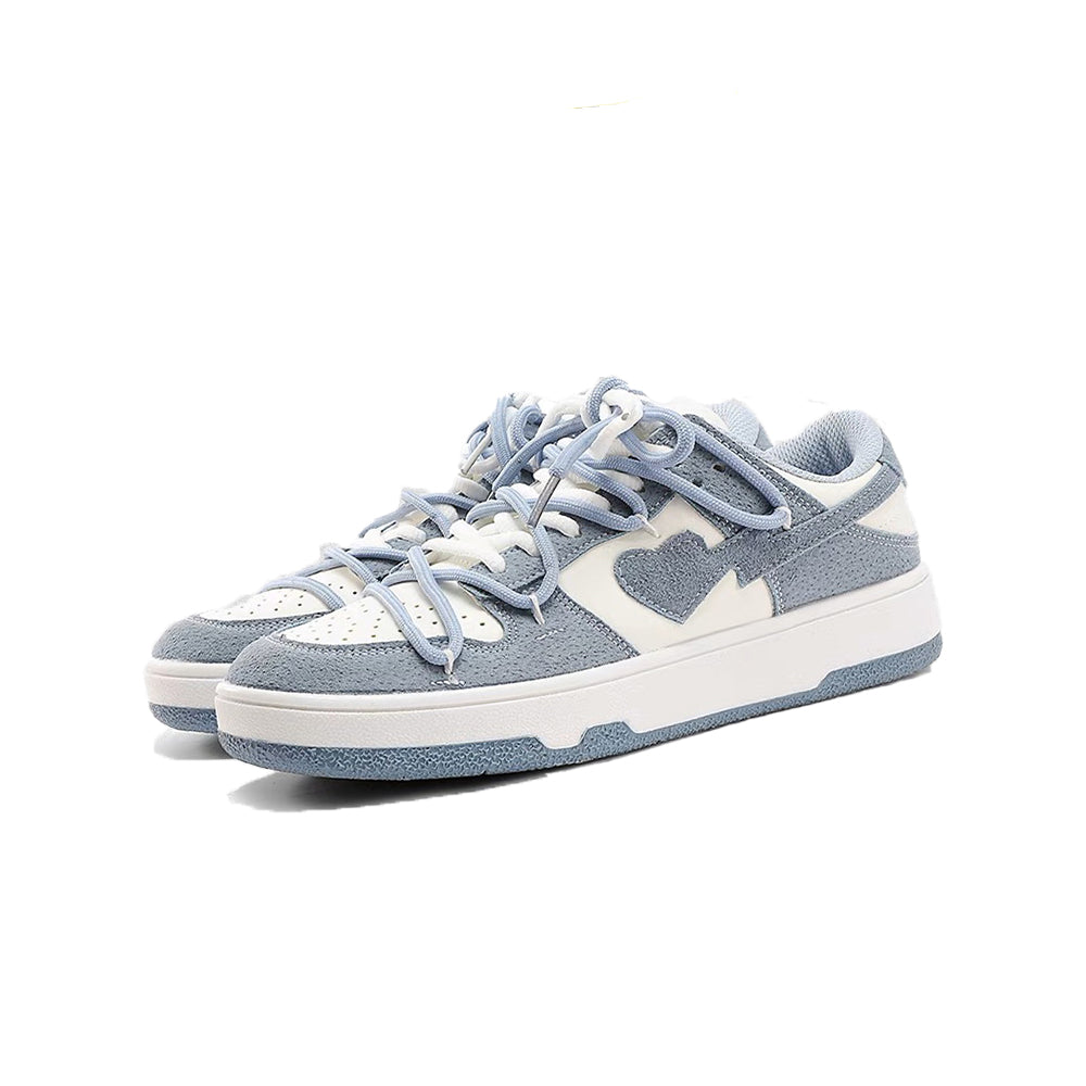 H-Block |Street Heart Stitching Casual Sneakers