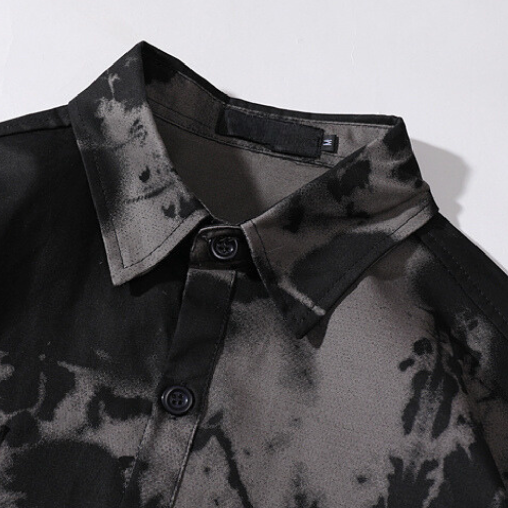 Japanese Tie-Dye Workwear Shirt