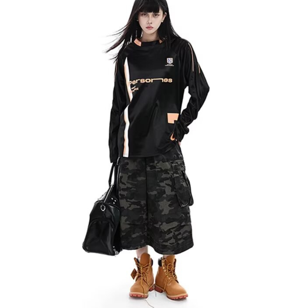 Hockey Reflective Raglan Sweatshirt
