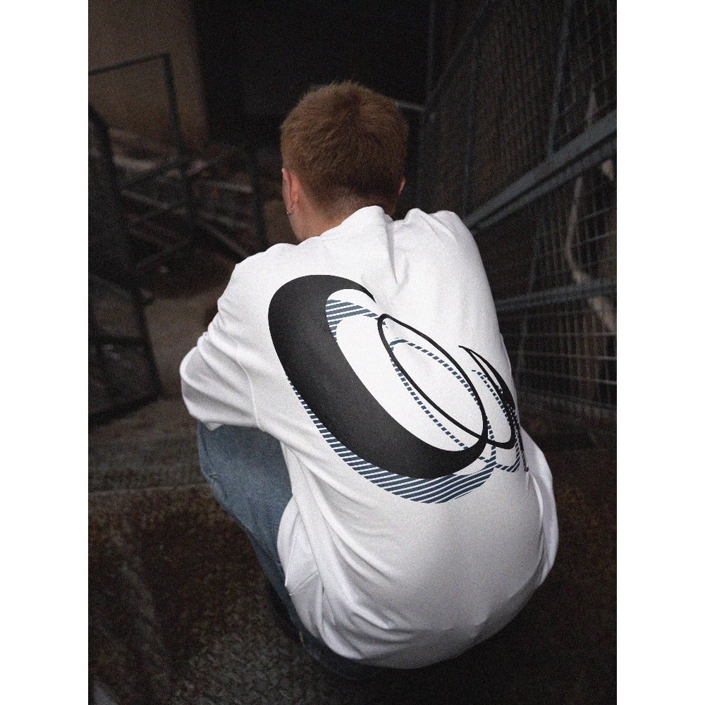 Street Philanthropist Vintage Big Logo Printed T-Shirt
