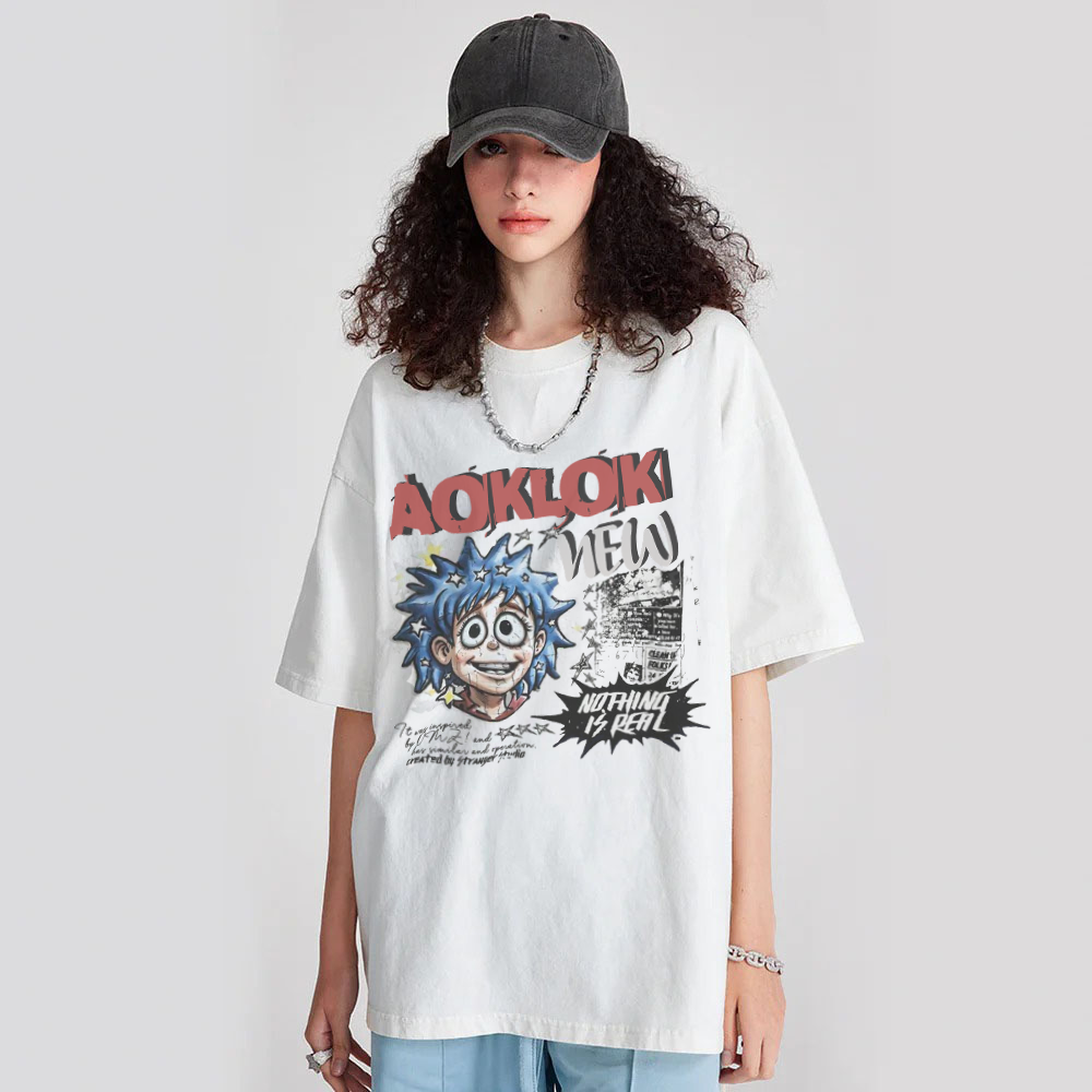 ⚡AG Original Street Anime Style Star Boy T-Shirt
