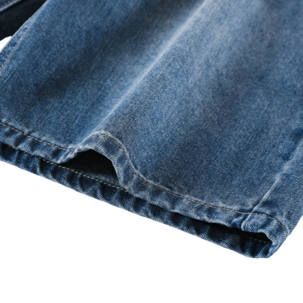 Women's Contrast Color Straight Jorts