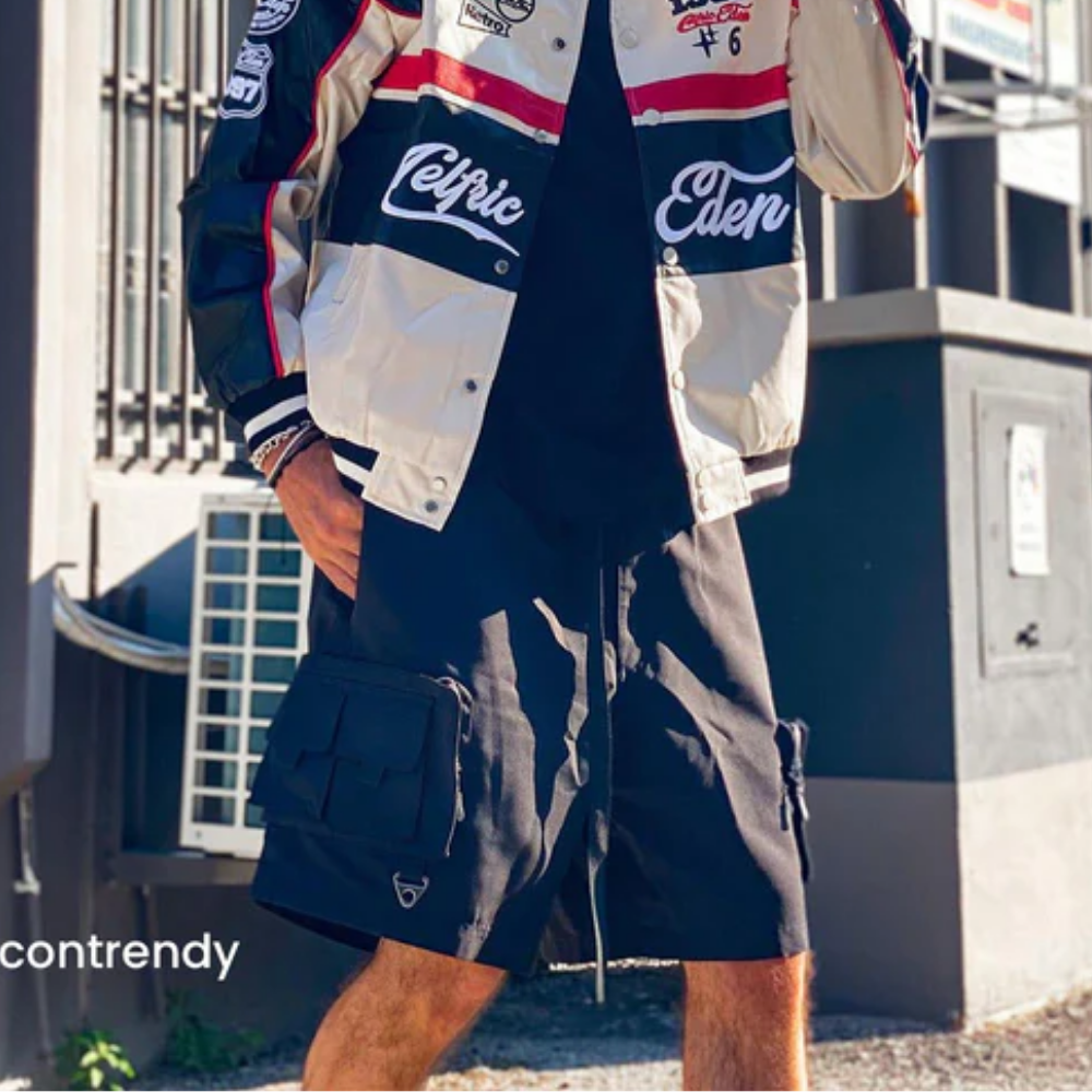 Japanese Loose Overalls Shorts