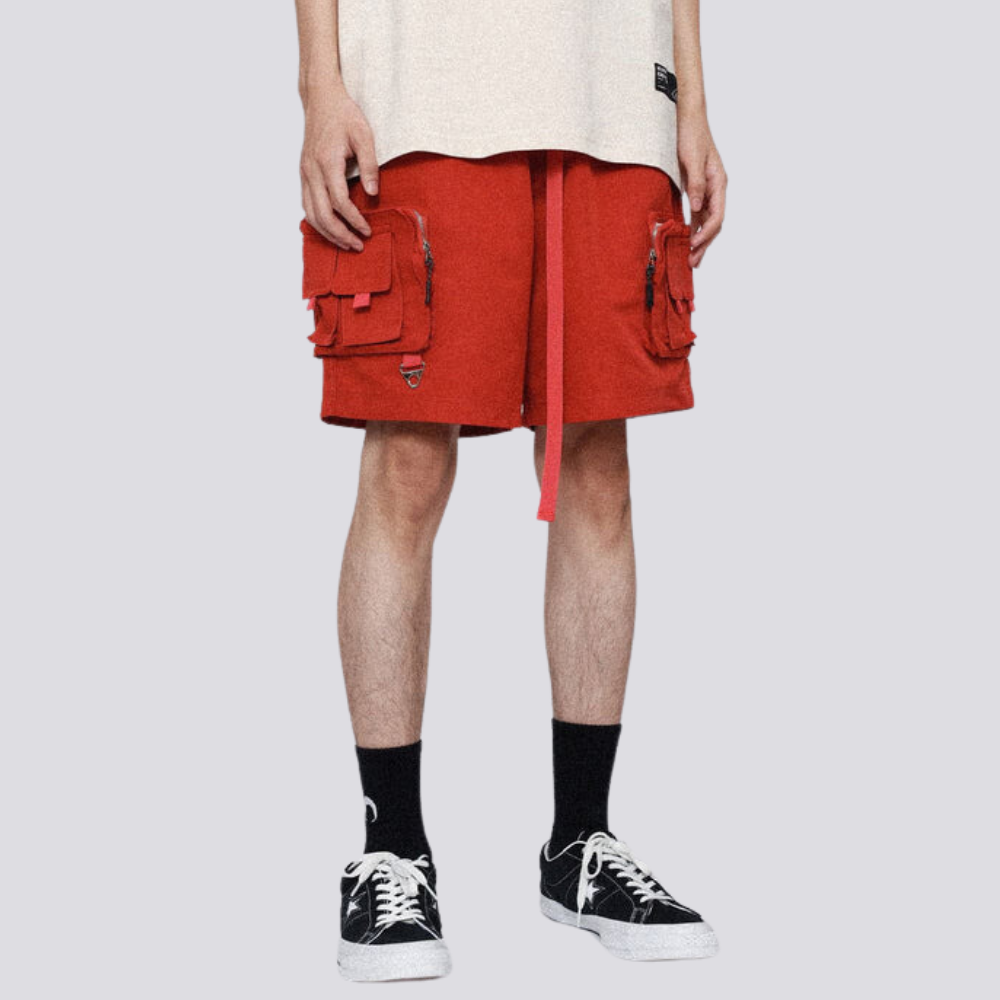 Japanese Loose Overalls Shorts