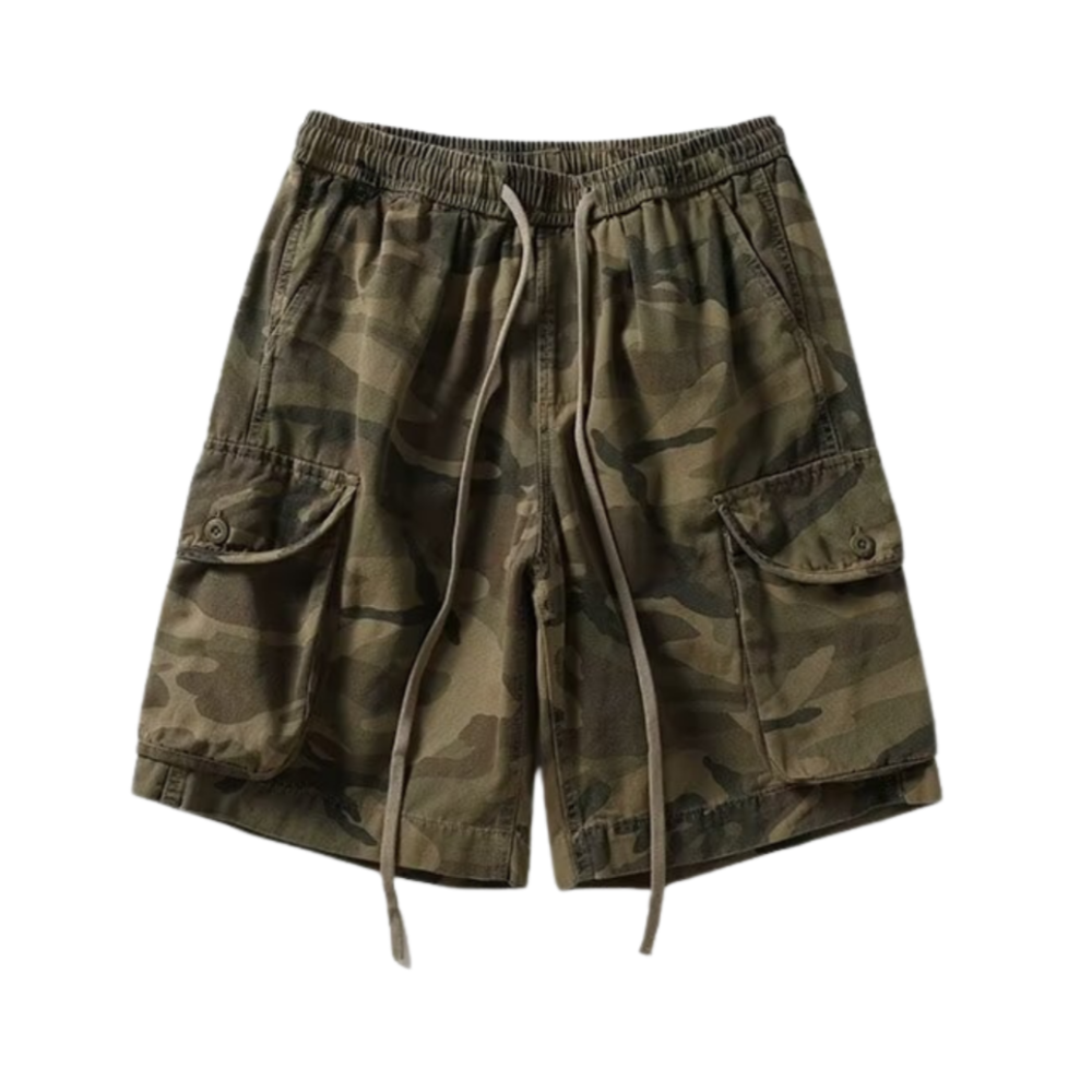 Street Camouflage Cargo Shorts