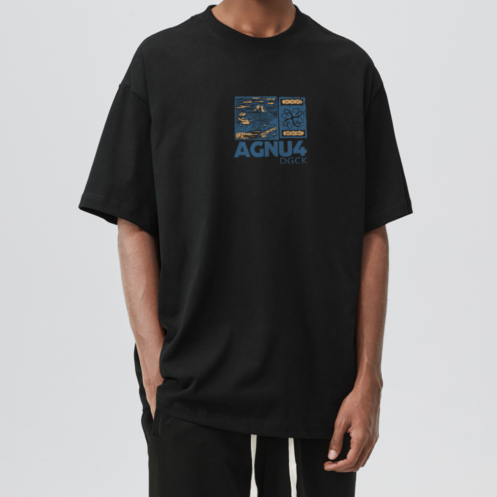 Vintage Landscape Print T-shirt