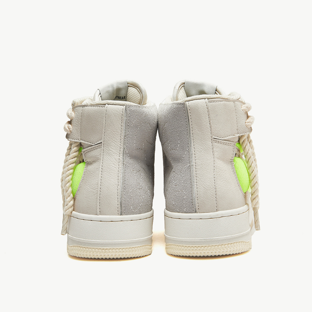 High Street Patchwork High Top Sneakers