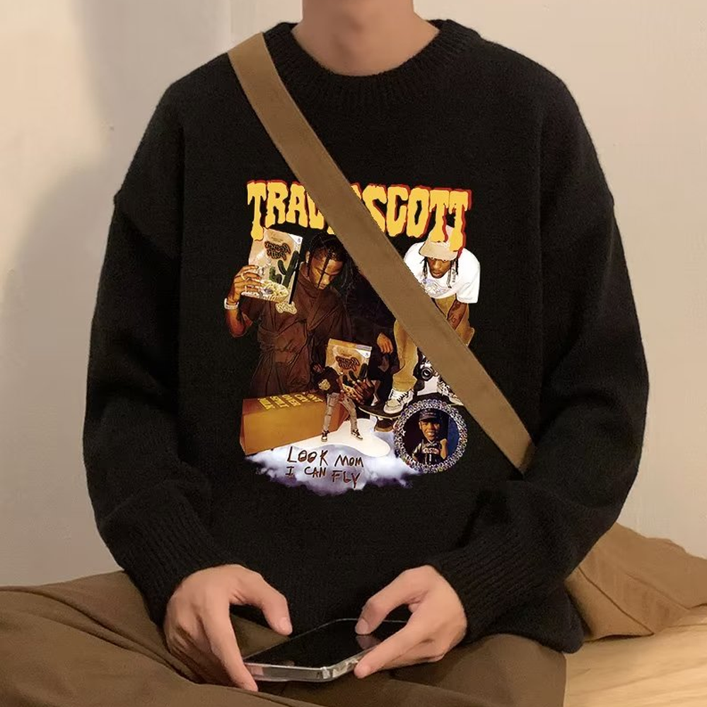American Retro High Street Sweater