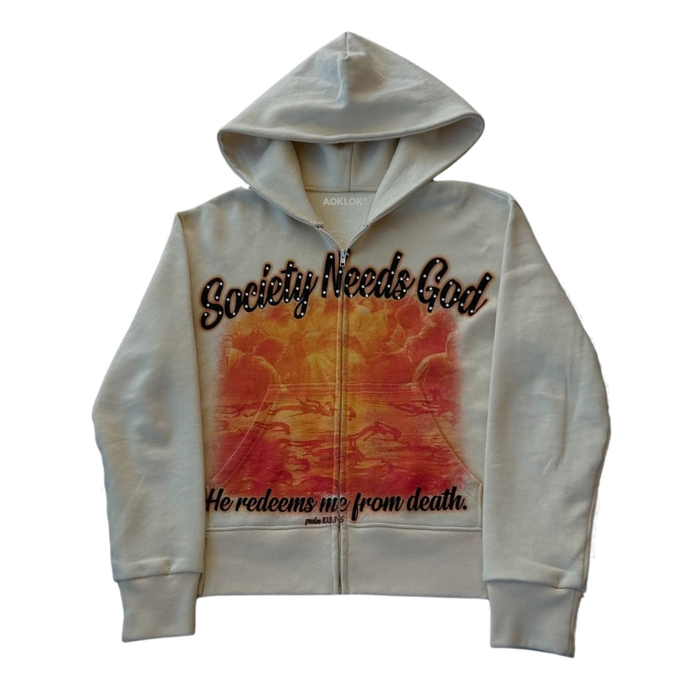 ART IN WAR Redemption Wears a Hoodie