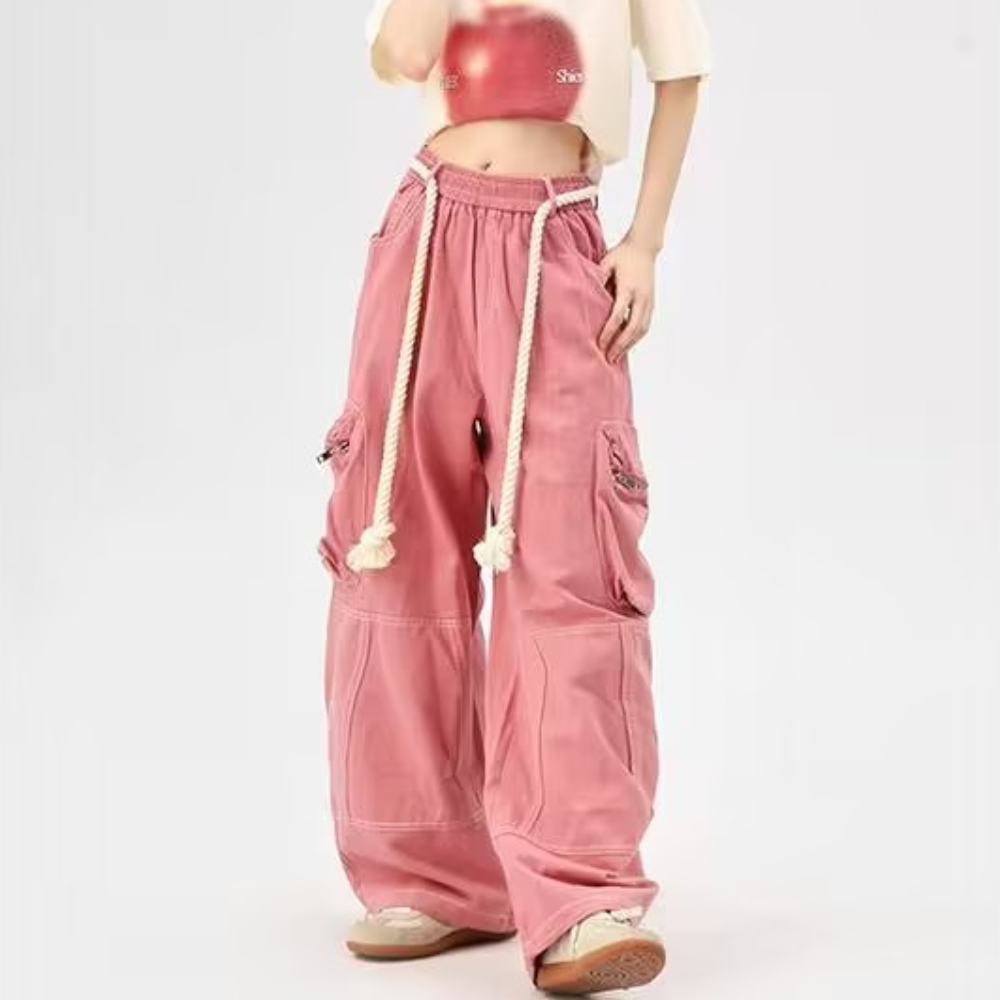 Women's Hip-hop Spice Girls Multi-Pocket Cargo Pants