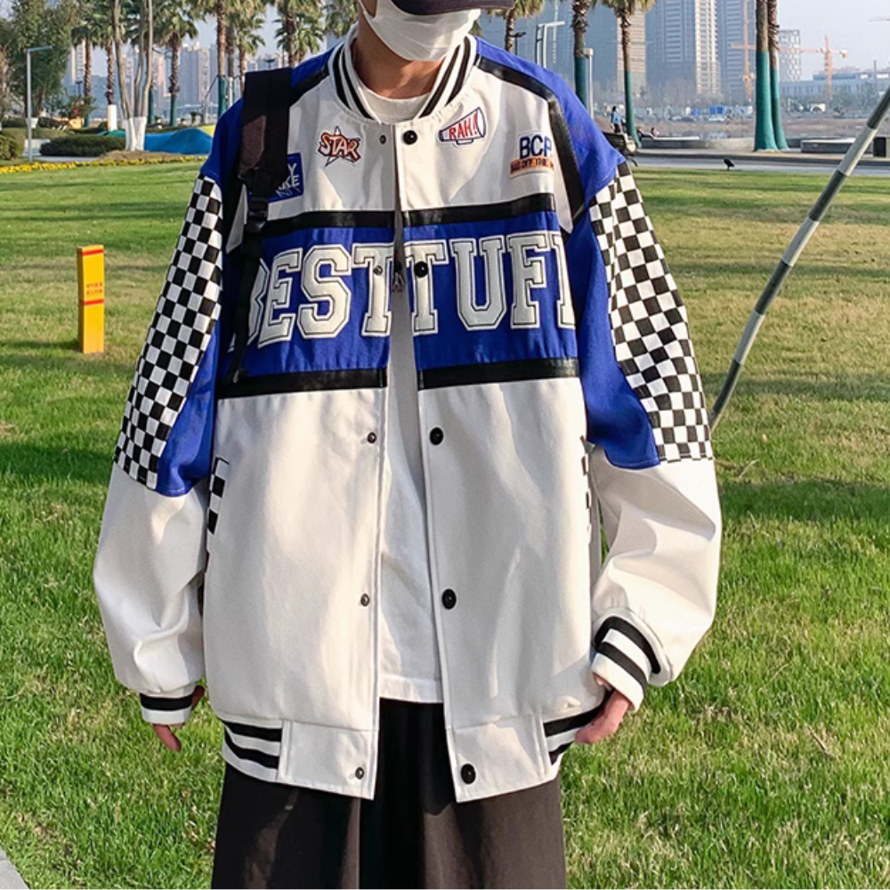 Urban Paneled Racing Jacket