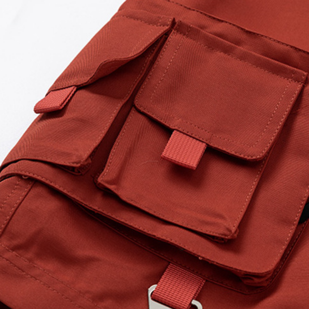 Japanese Loose Overalls Shorts