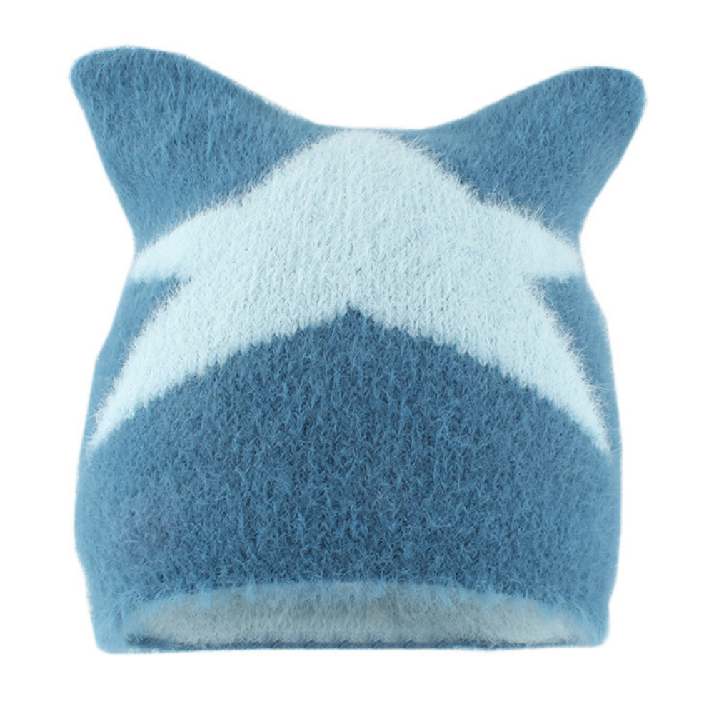 Y2k Star Jacquard Knitted Hat