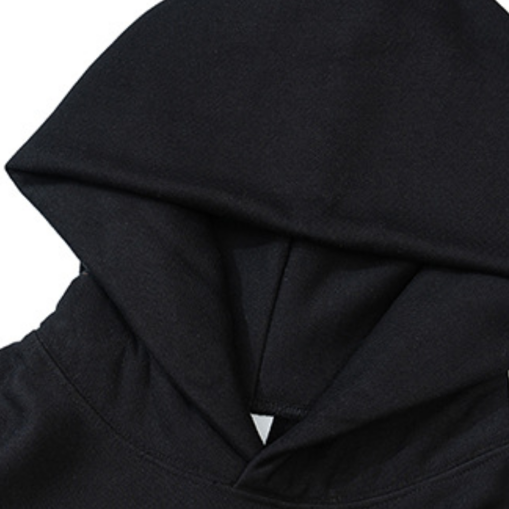Floral Heart Print Hoodie