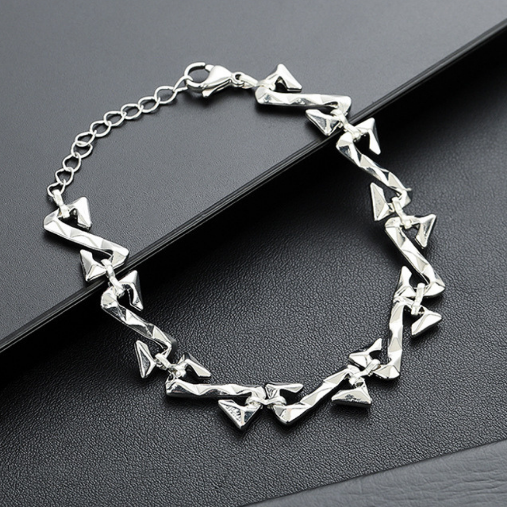 Thorn Alphabet Cuban Bracelet