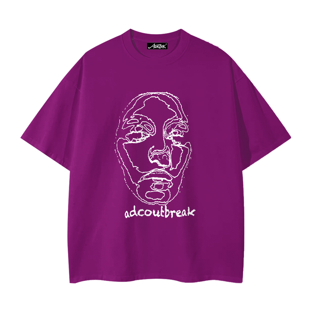 Line Face T-Shirt