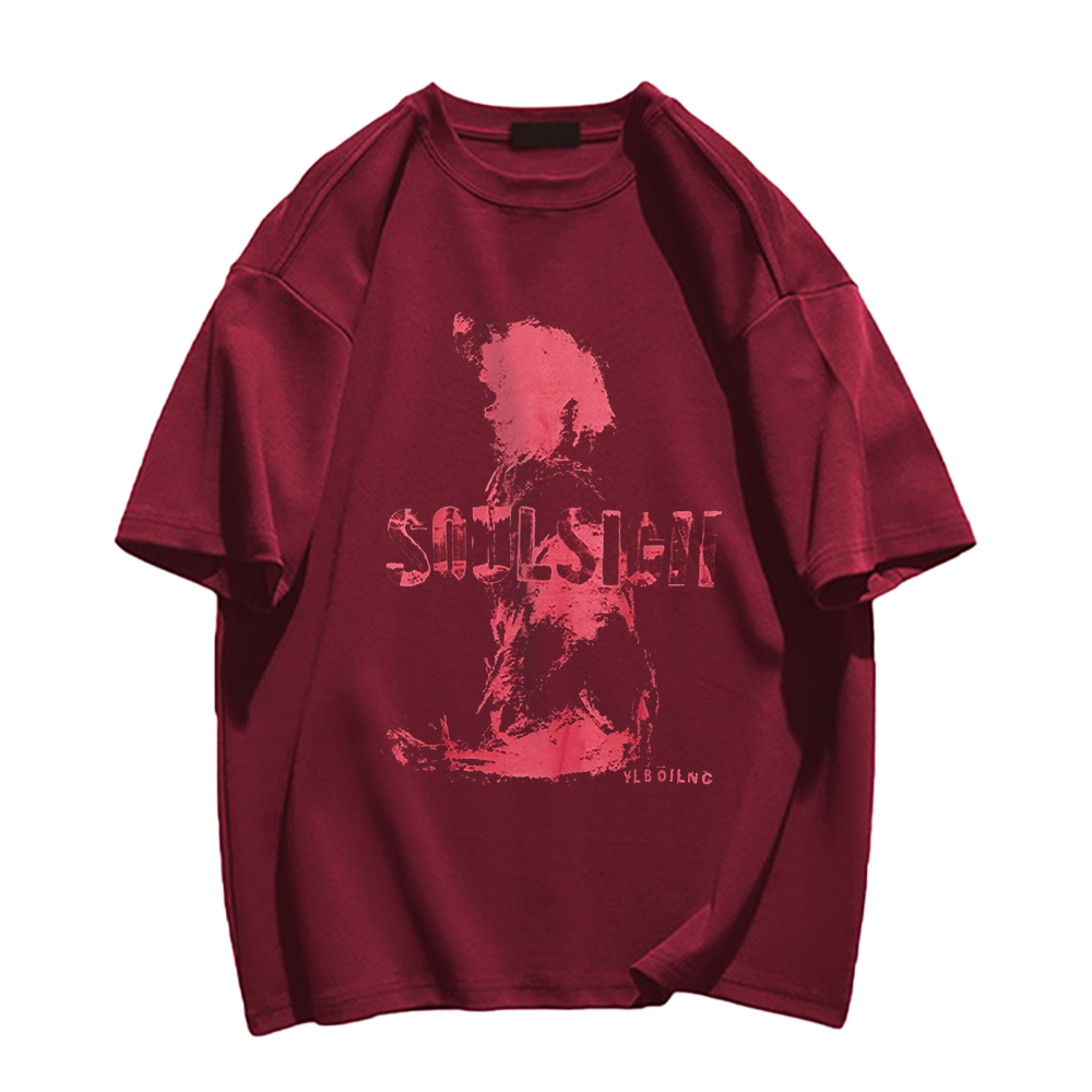 Abstract Dog Silhouette T-shirt