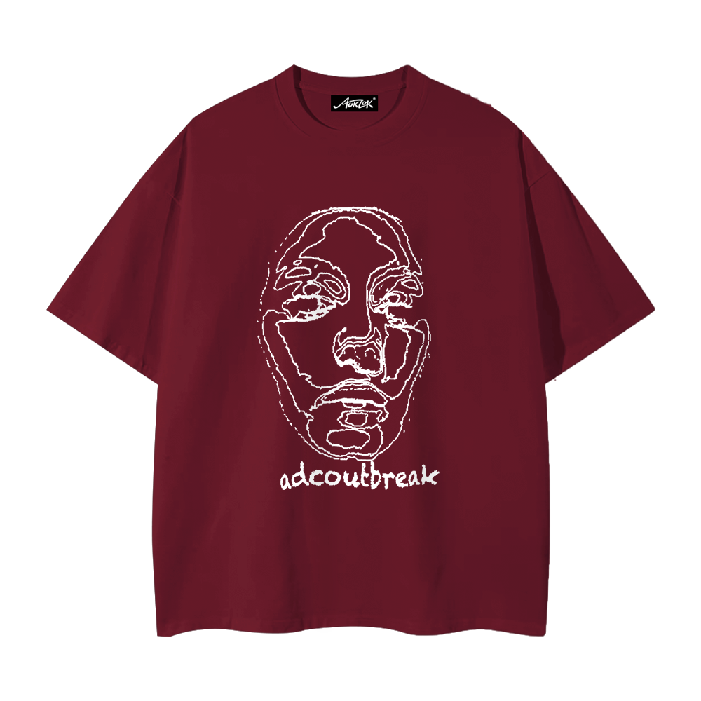 Line Face T-Shirt