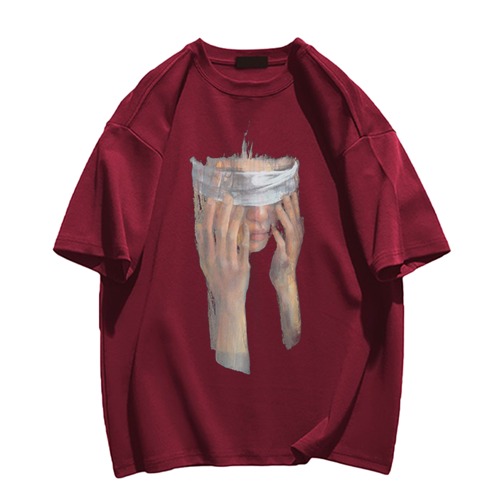 Lonely Blind folded Girl T-Shirt