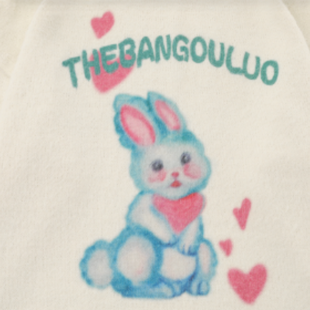 Cartoon Love Bunny Sweater