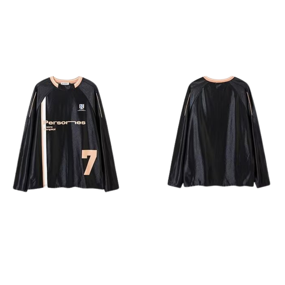 Hockey Reflective Raglan Sweatshirt