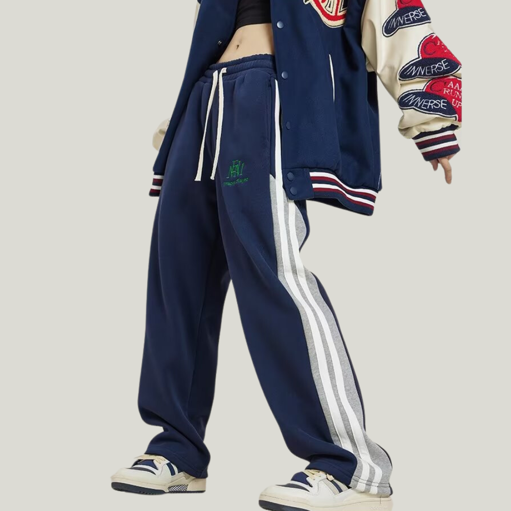 Classic Stripe Straight Sweatpants