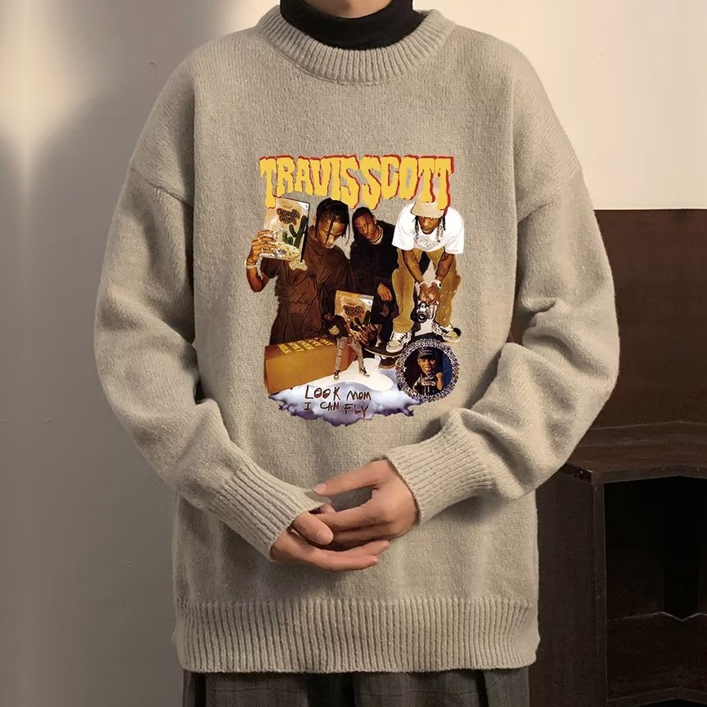 American Retro High Street Sweater
