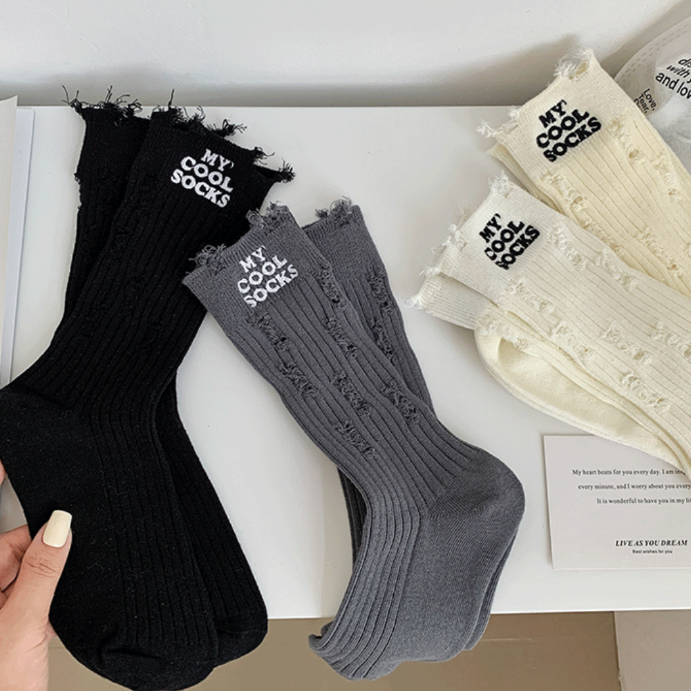 Casual Ripped Socks