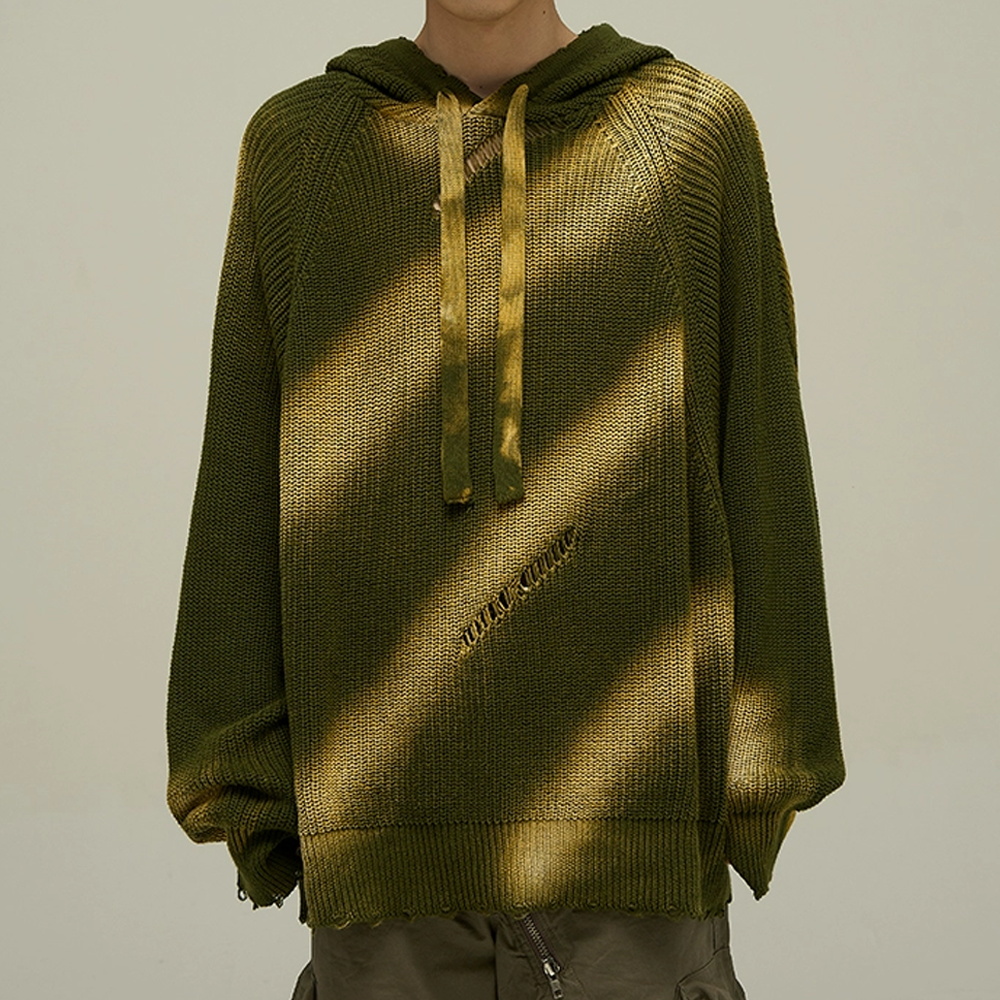 Solid Color Rendering hooded Hoodies