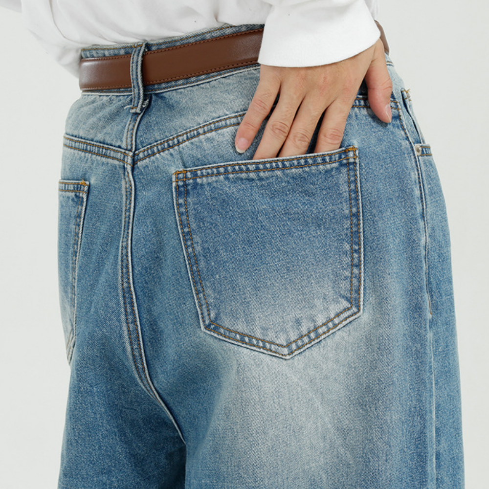 Versatile Straight Jeans