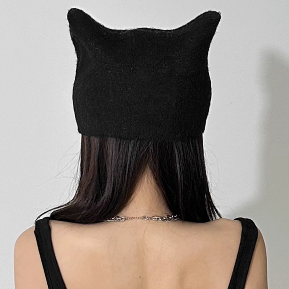 Y2k Star Jacquard Knitted Hat