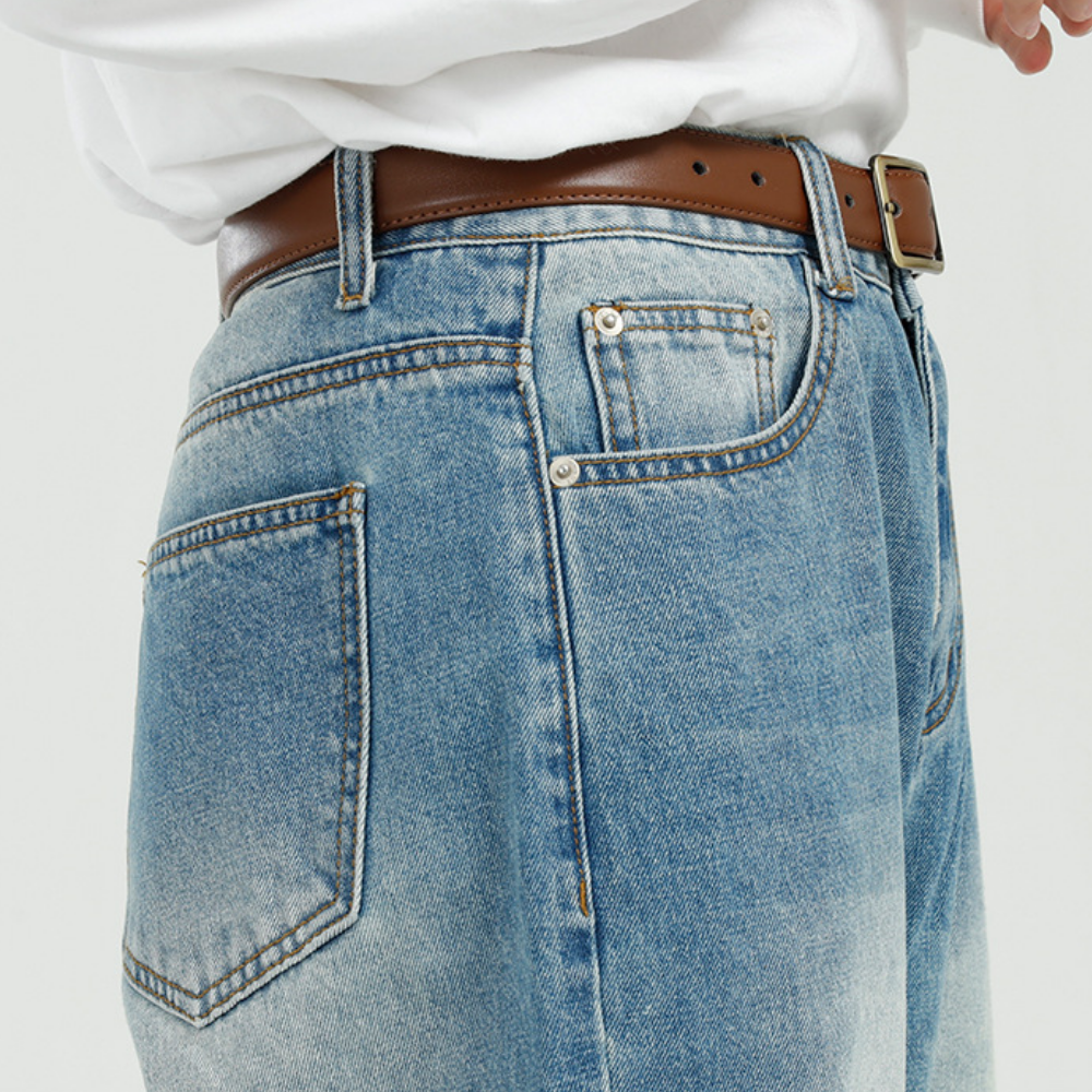 Versatile Straight Jeans