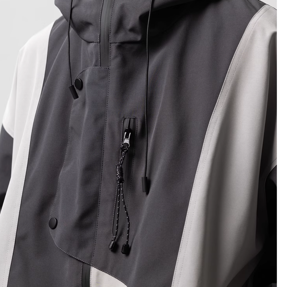 Urban Contrast Color Outdoor Jacket