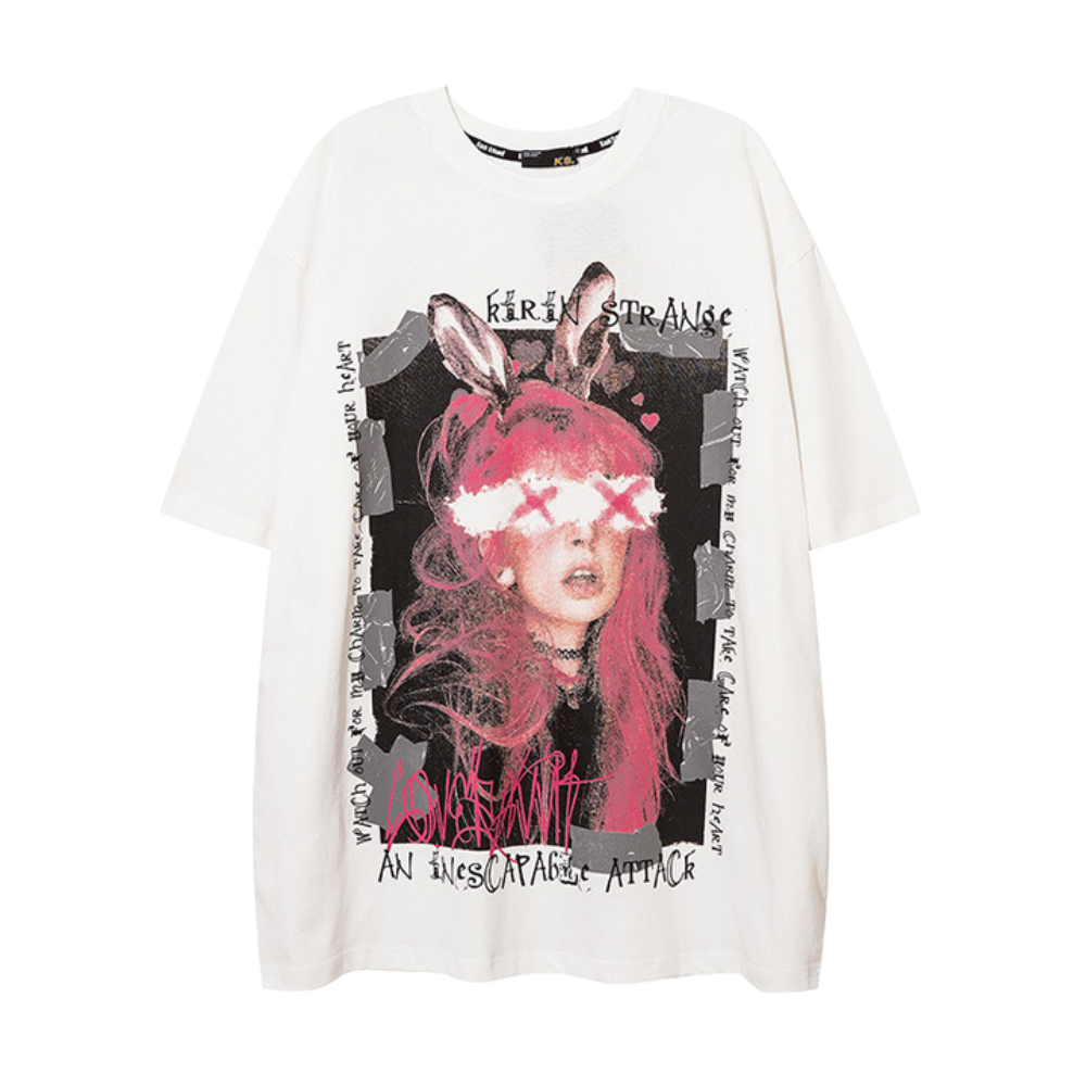 High Street Bunny Girl T-Shirt