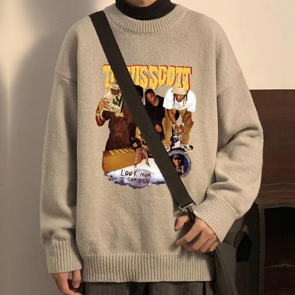American Retro High Street Sweater