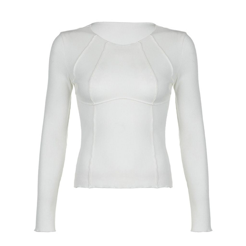 Women's Basic Piping Long Sleeve