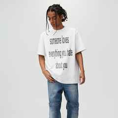Unseen Echoes Loved Anyway Tee Details