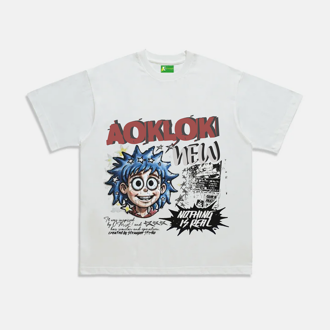 ⚡AG Original Street Anime Style Star Boy T-Shirt