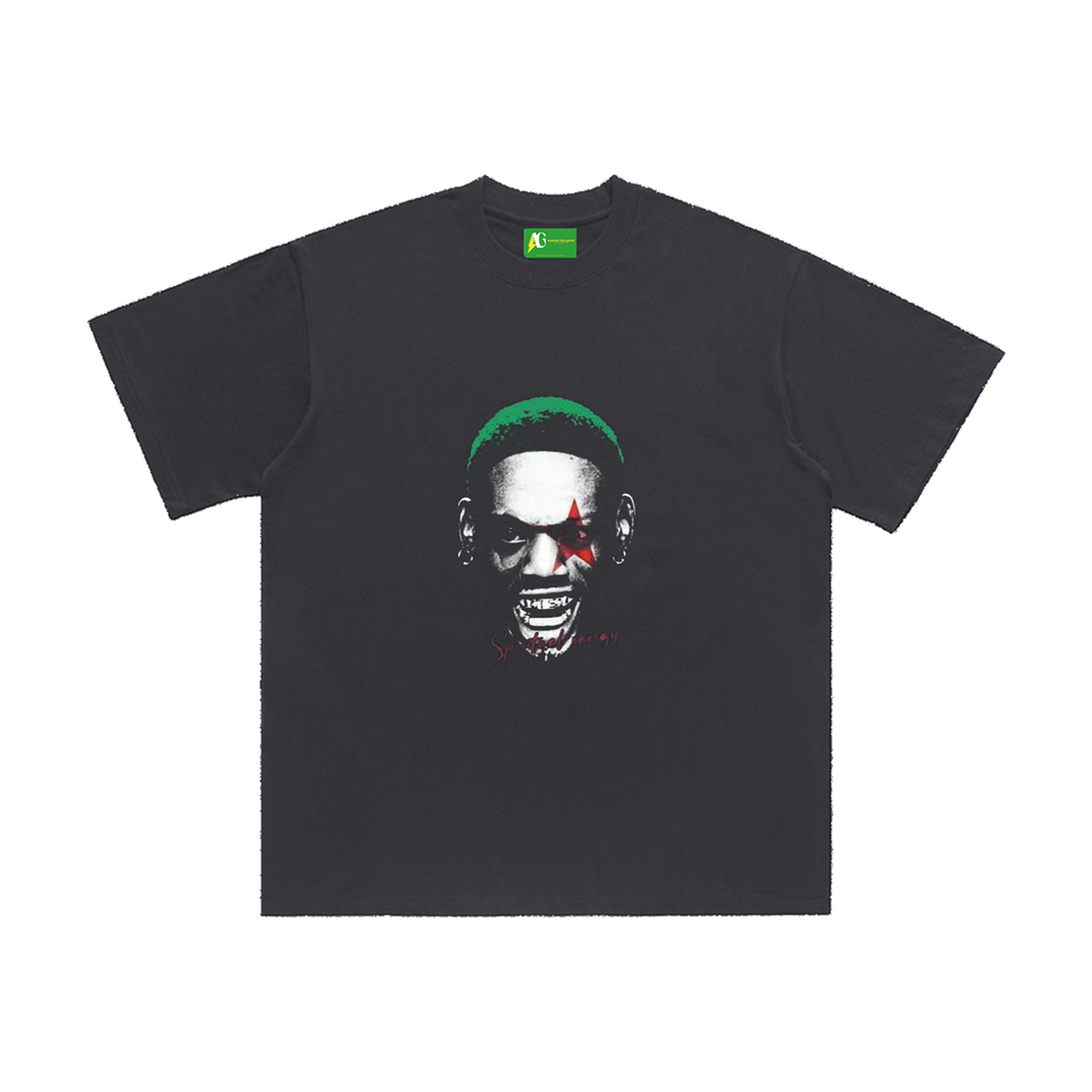AG American Trendy Raper Start Green T-Shirt