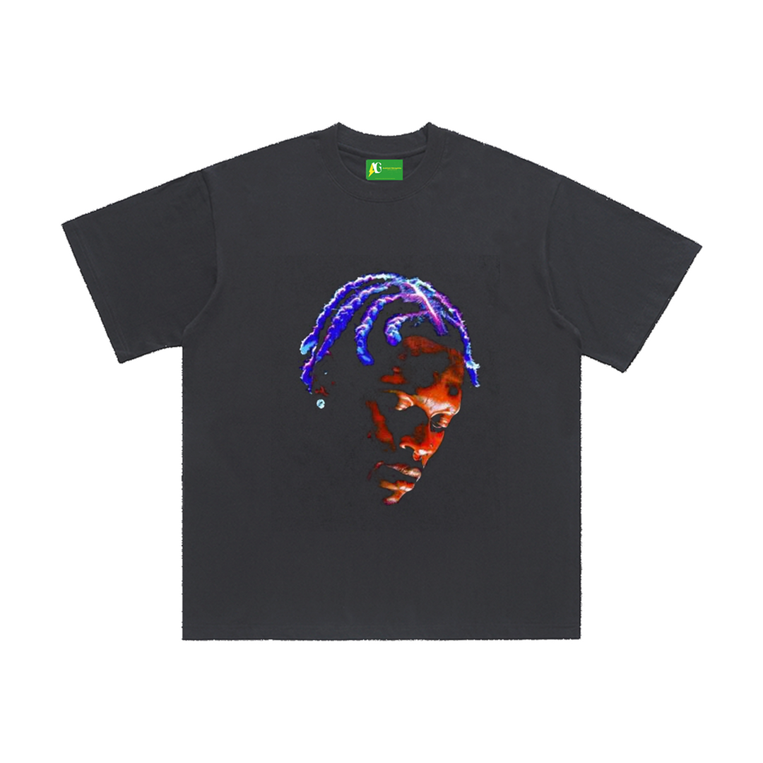 AG American Street Trend Stylish Hairstyle T-Shirt