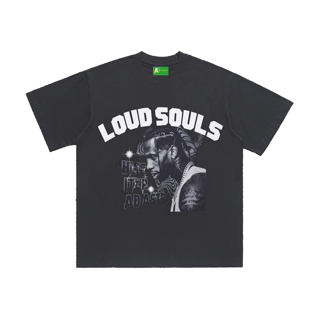 AG American Street Trend Meditation T-Shirt