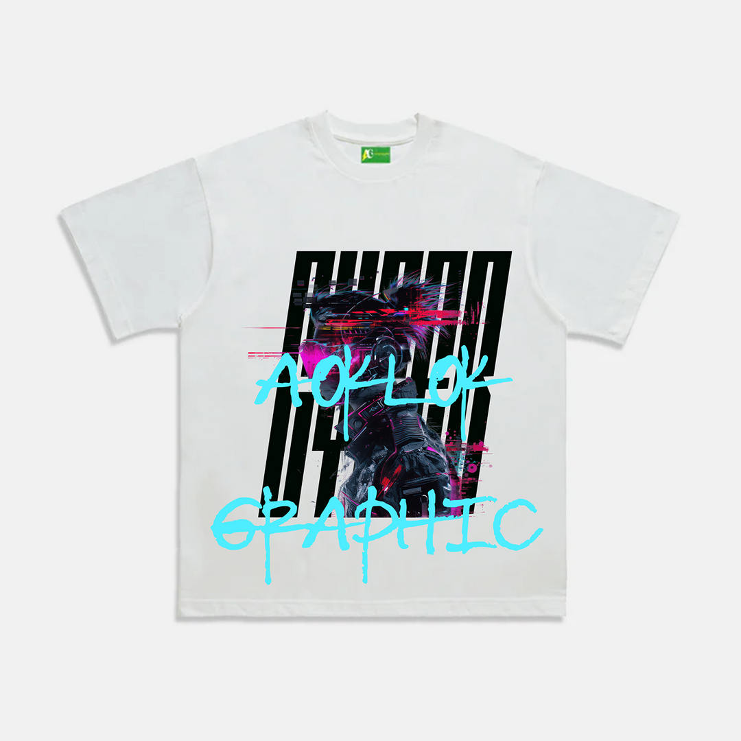 ⚡AG Black Cyber Crime T-Shirt