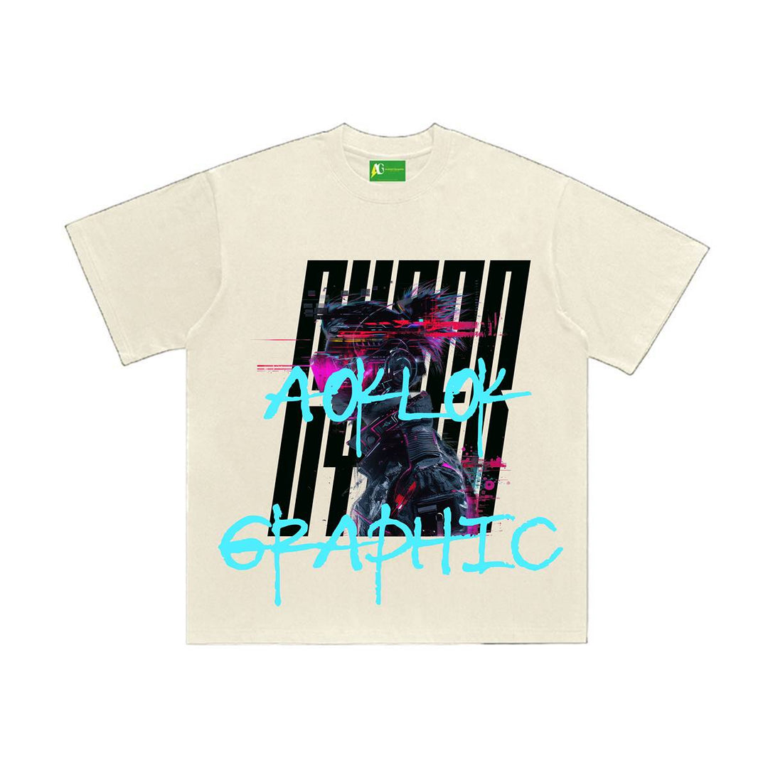 ⚡AG Black Cyber Crime T-Shirt