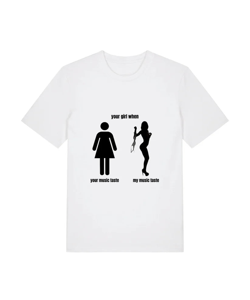 Unseen Echoes She Switches Up When the Music’s Right T-Shirt