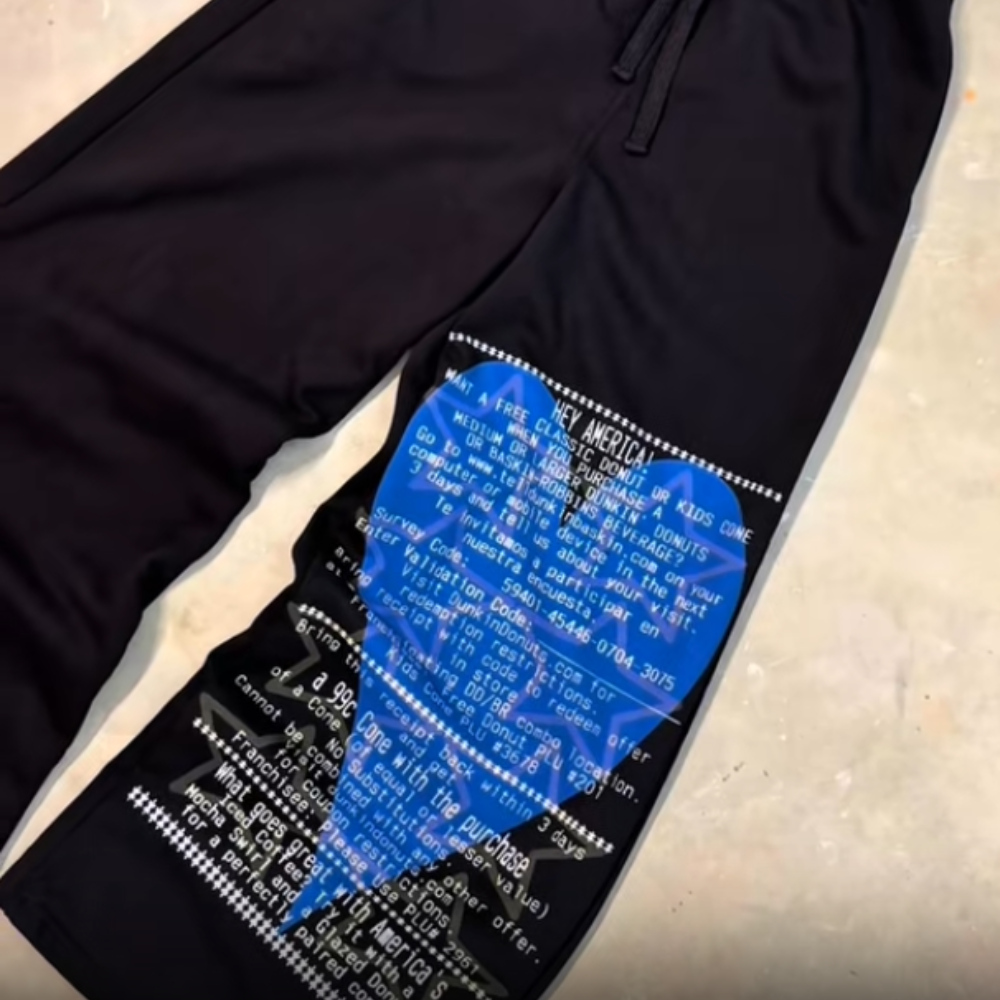 Unseen Echoes Receipt of Reality Sweatpants