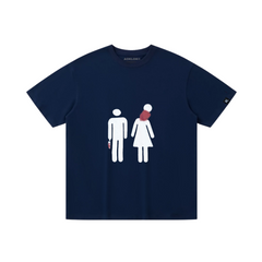 Unseen Echoes Twisted Love T-shirt Details