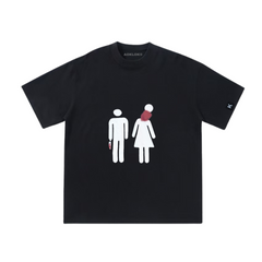 Unseen Echoes Twisted Love T-shirt Details