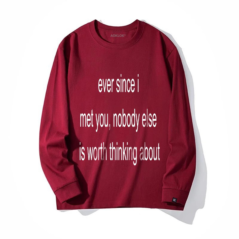 Unseen Echoes No One Else Matters Long Sleeve