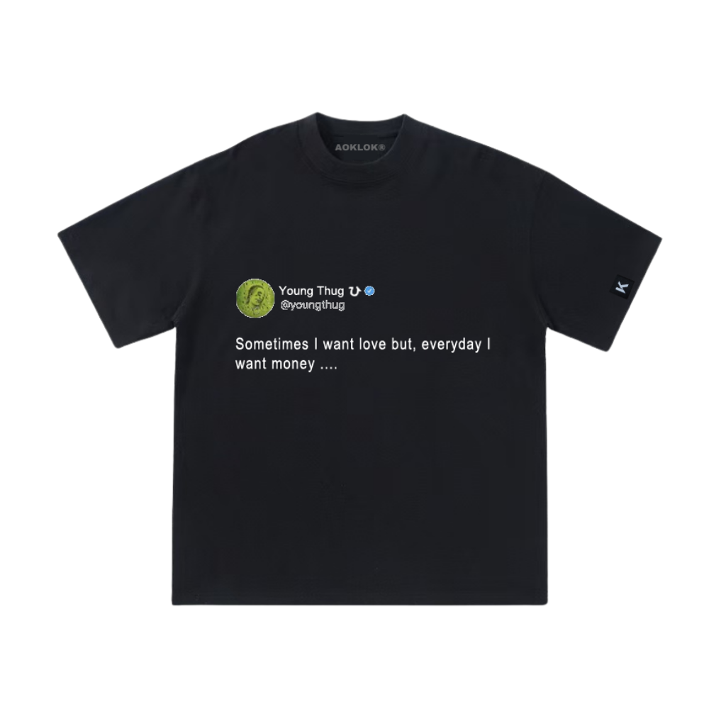 Unseen Echoes “Love vs. Money” Tee