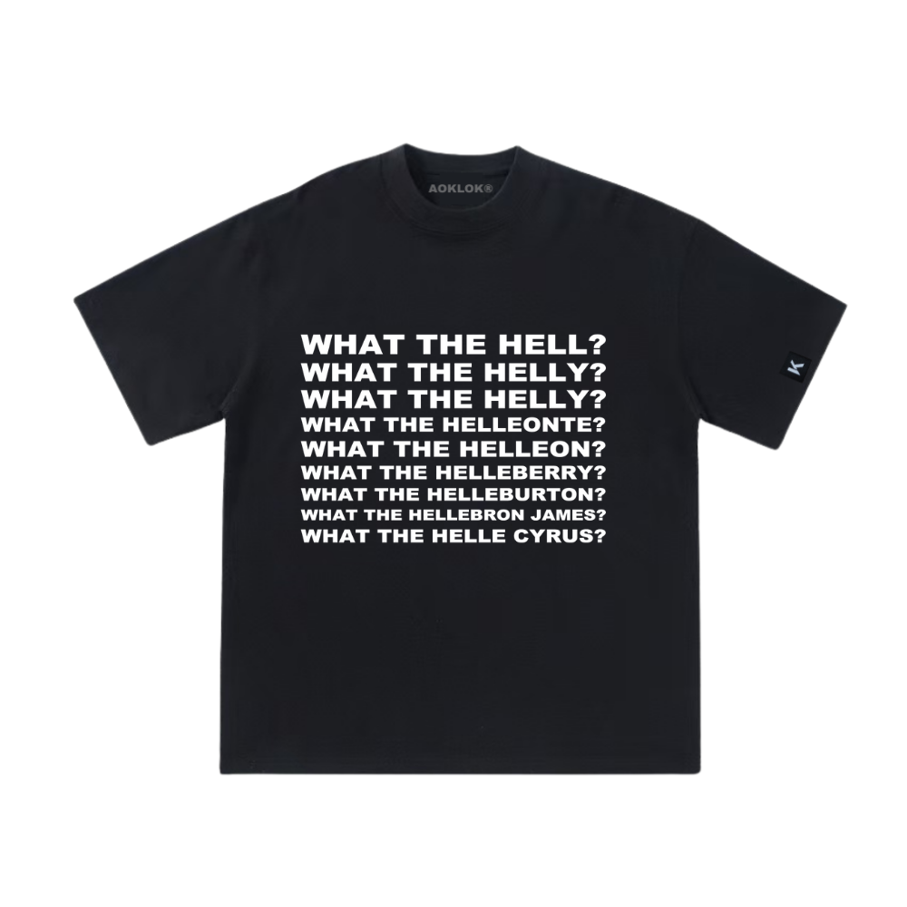 Unseen Echoes What the Helle Is Going On T-Shirt